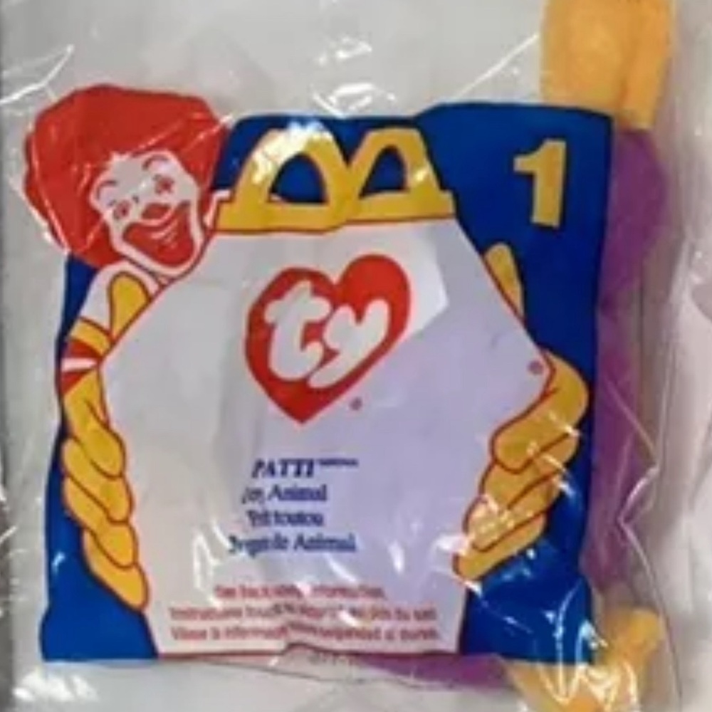 1996 McDonalds Happy Meal TY beanie babies